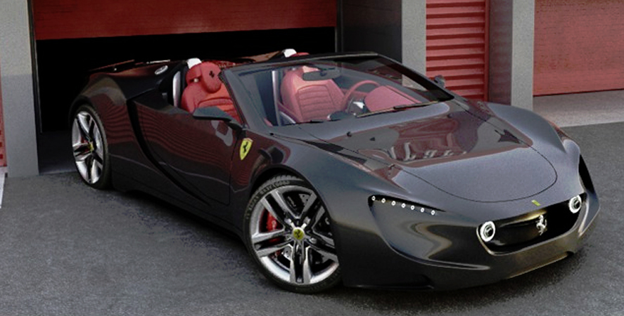 Ferrari-458-Concept-Spyder-Front