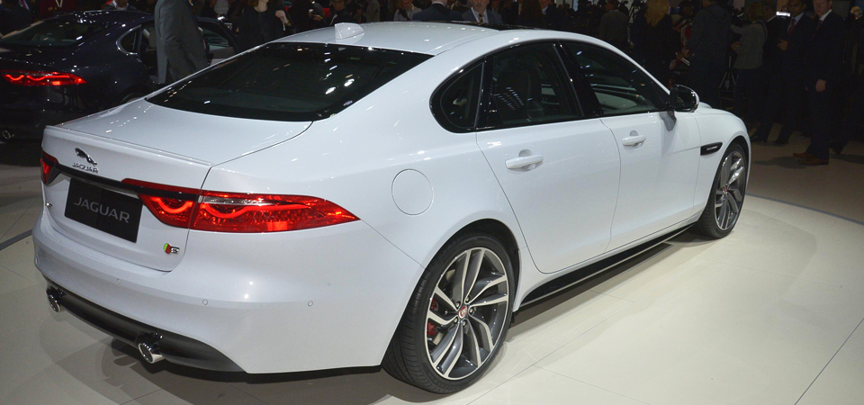 Jaguar-XF-2015-New-York-Auto-Show-Rear-View