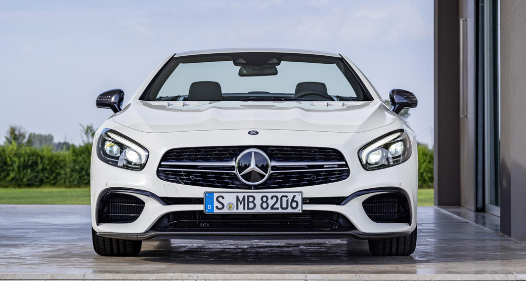 2016-Mercedes-SL-Side-Front
