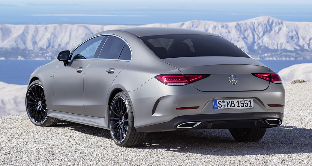 Mercedes-CLS-Third-Gen-Rear-View-Daily-Car-Blog