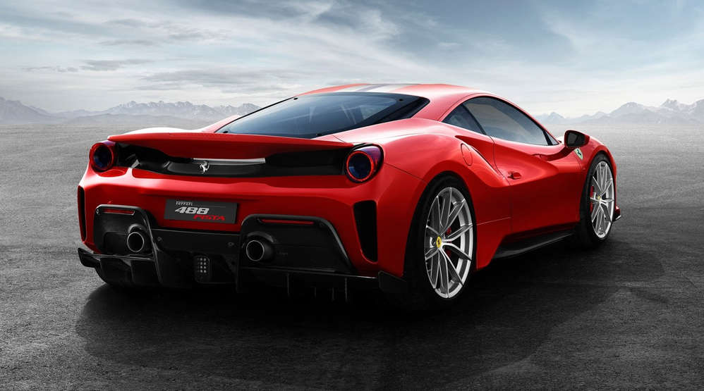 Ferrari-488-Pista-Rear-View-Dailycarblog