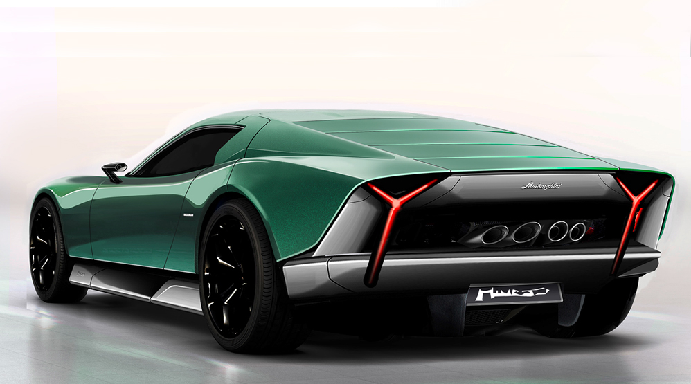 Lamborghini-Miura-Concept-Marco-van-Overbeeke-Rear-View-Dailycarblog