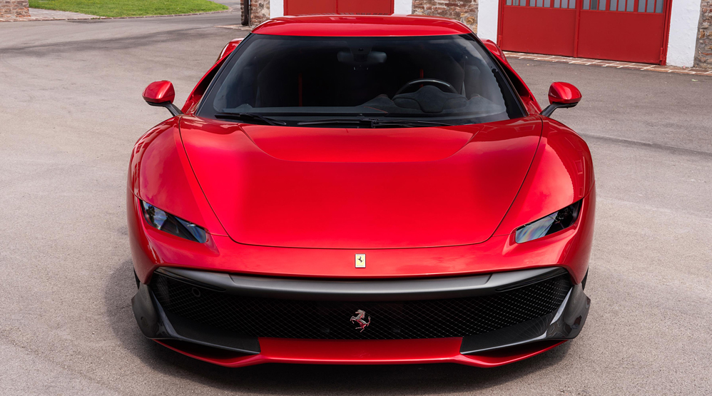 Ferrari-SP38-2018-Front-View-Dailycarblog