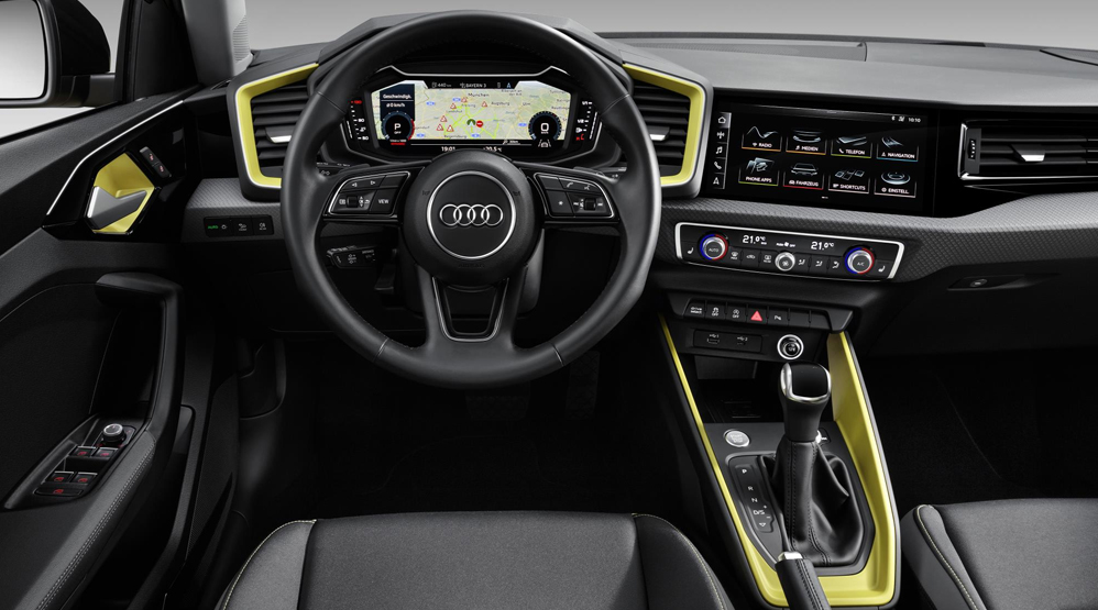 All new Audi A1, 2018, interior