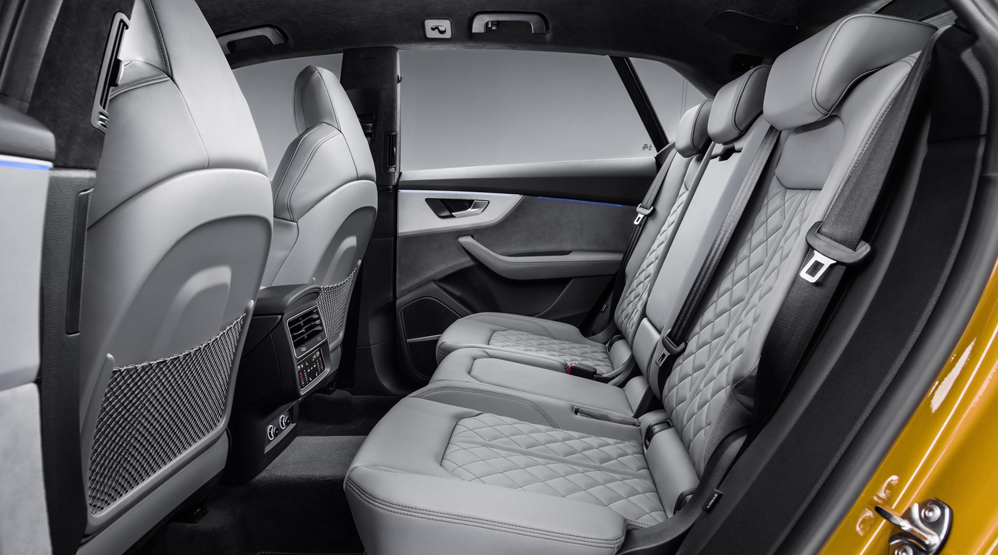 2018 Audi Q8 rear interior styling is luxury, Audi R8,  Dailycarblog.com
