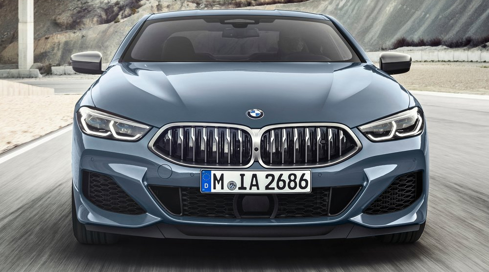 BMW 8 Series front exterior view Dailycarblog