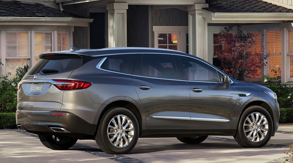 Buick Enclave rear view is Hollywood royalty, Dailycarblog