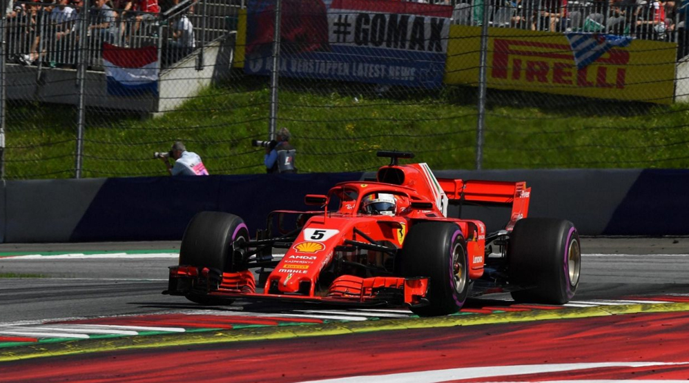 2018 Austrian Grand Prix, Sebastian Vettel