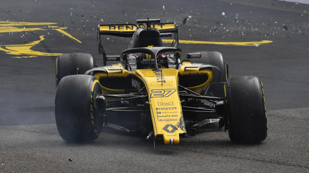 2018 Belgian Grand Prix, Hulkenberg crashes out dailycarblog.com