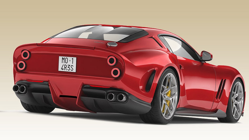 Ares Design, Ferrari 250 GTO, reinvention, rear design dailycarblog.com