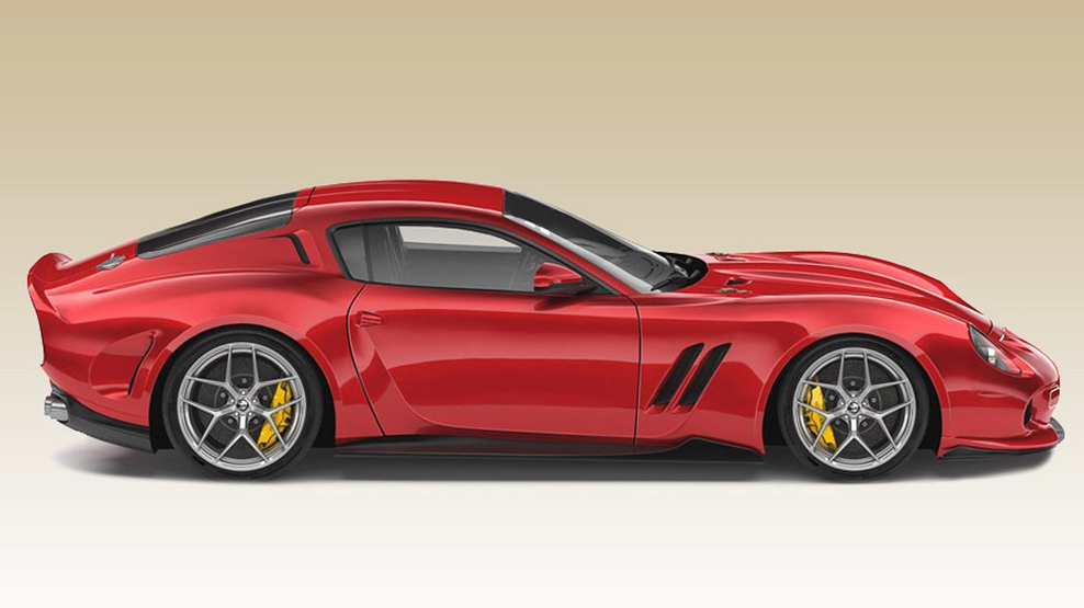 Ares Design, Ferrari 250 GTO, reinvention, side view, dailycarblog.com