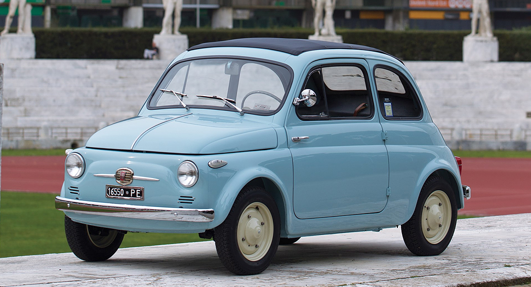World classic cars, Fiat 500, dailycarblog