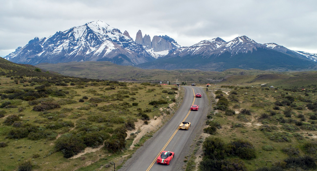 Ferrari Club Chile, Passione Unica Patagonia 2018, endless views, dailycarblog.com