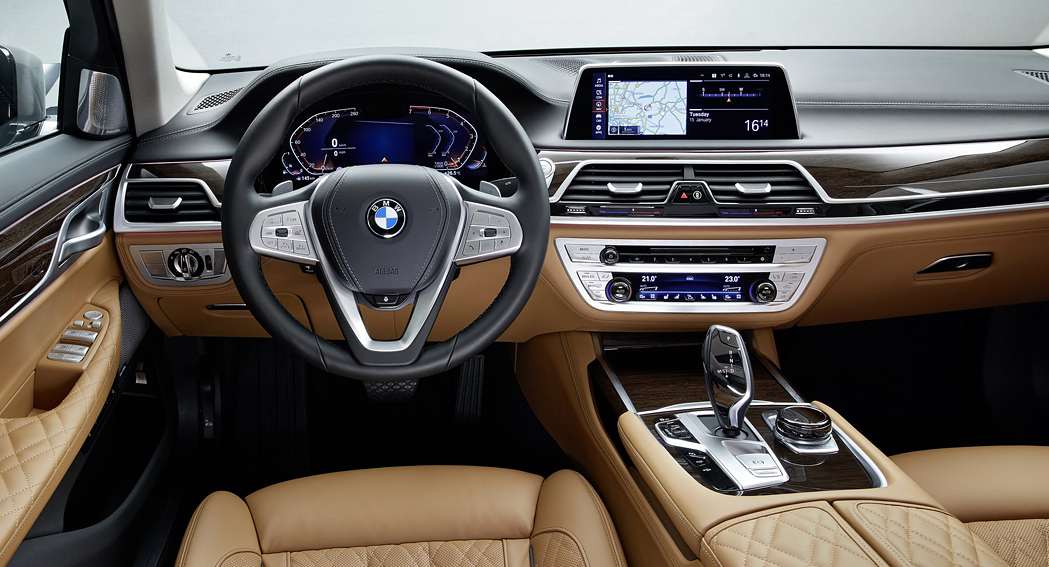 BMW 7 Series, brutiful facelift, interior, dailycarblog.com