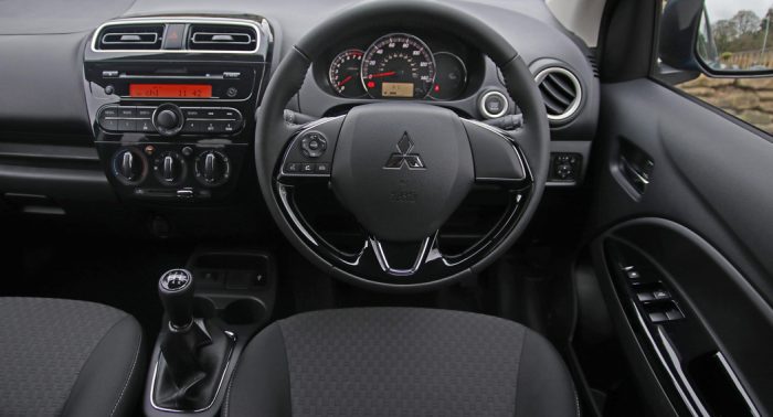Mitsubishi Mirage is the new Terminator, interior, dailycarblog.com