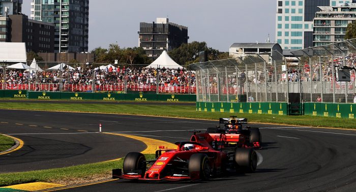 2019 Australian Grand Prix Vettel struggles dailycarblog.com