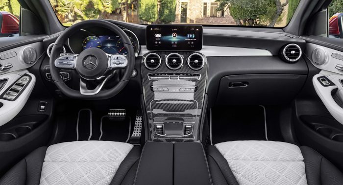 Mercedes GLC Coupe interior