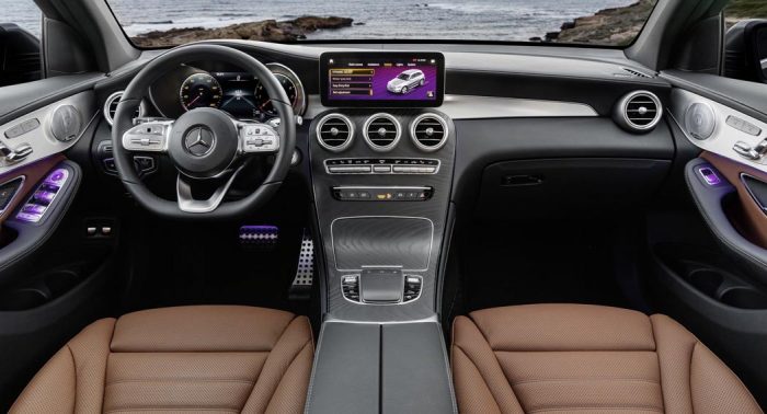 Mercedes GLC GLC Coupe interior dailycarblog.com