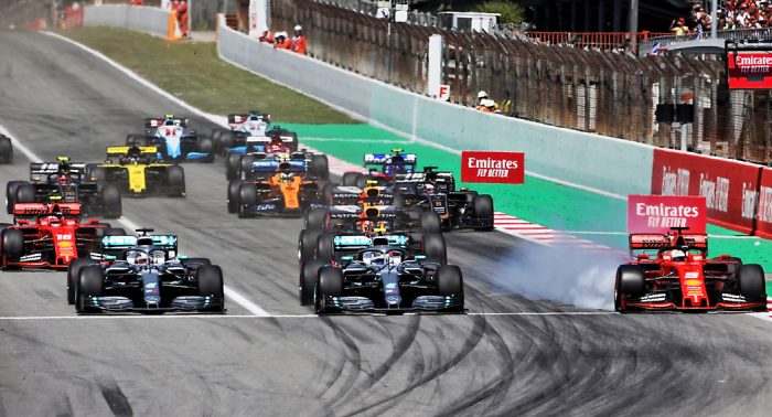 2019 Spanish Grand Prix start