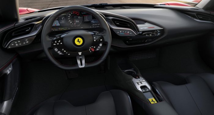 Ferrari SF90 Stradale interior dailycarblog.com