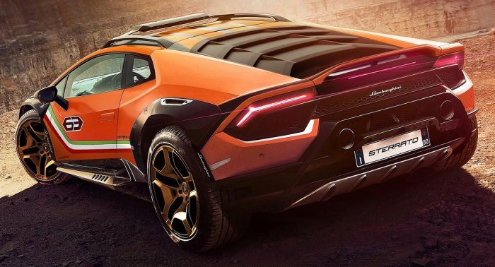Lamborghini Sterrato Concept rear
