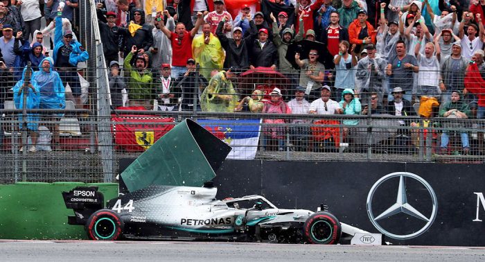 20019 German Grand Prix Hamilton crash dailycarblog.com