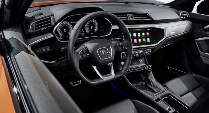 The Audi Q3 Sportback interior Dailycarblog.com