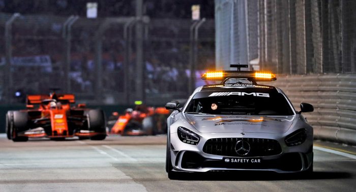 2019 Singapore GP safety car