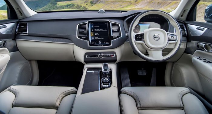 Volvo XC90 2019 interior updates