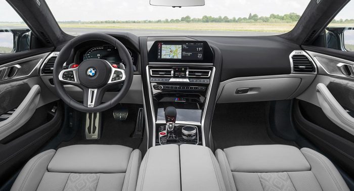 BMW 8 Series interior Dailycarblog