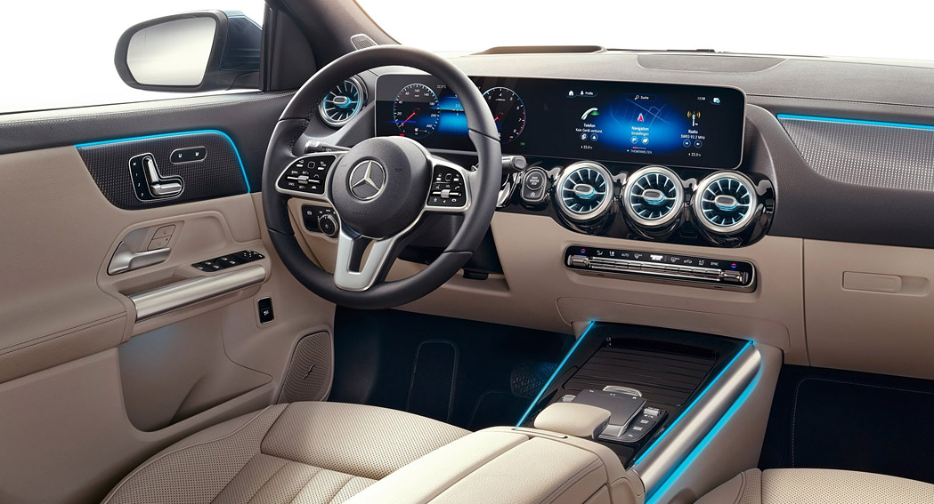 Mercedes GLA Interior - 2020 - Dailycarblog.com