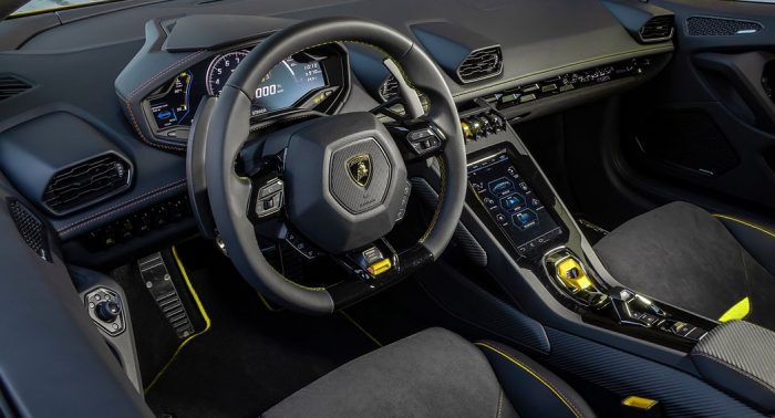 Lamborghini Huracan Rear Wheel Drive - interior - Dailycarblog.com