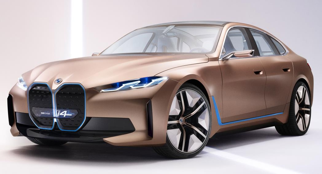 BMW Concept i4 - Electric Car - FQ - Dailycarblog.com