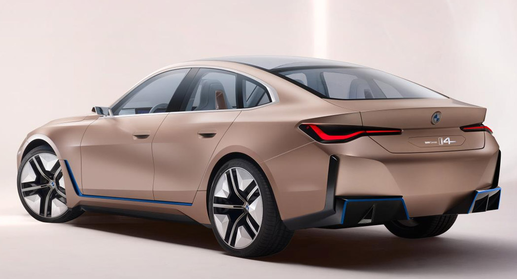 BMW Concept i4 - Electric Car - RQ - Dailycarblog.com
