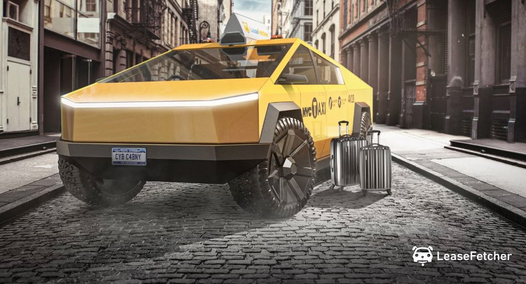 Tesla Cybertruck - Dystopian Concept - New York Taxi - Dailycarblog.com