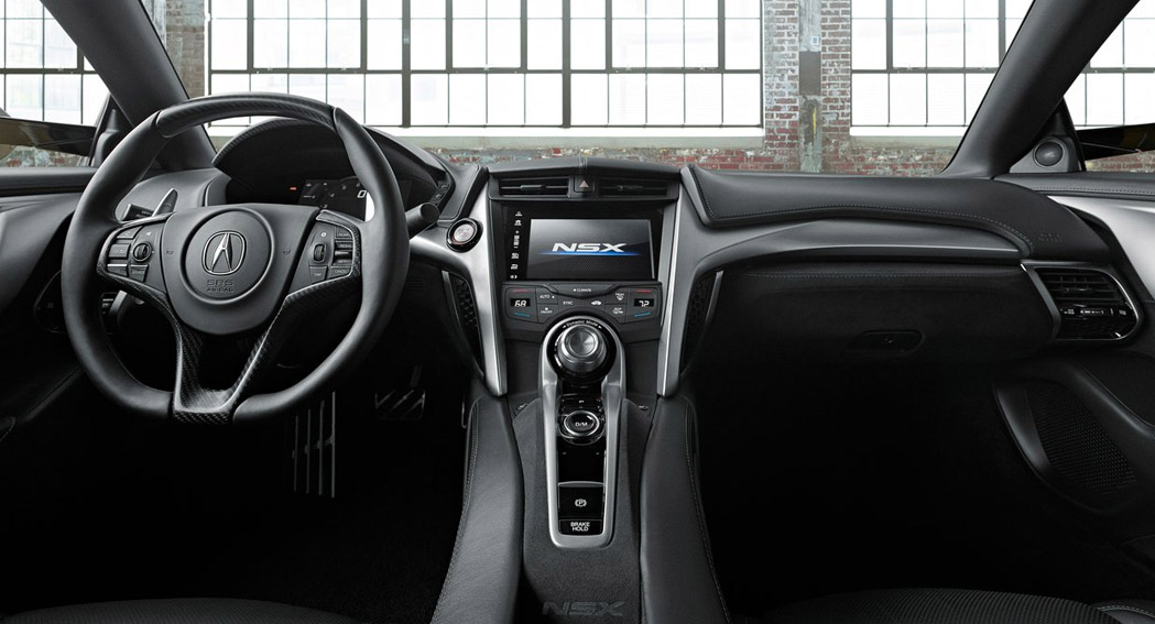 Honda NSX, interior, dailycarblog
