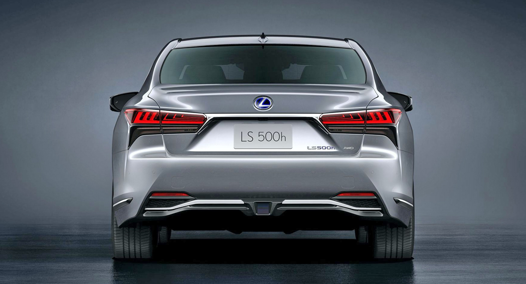 2021 Lexus Luxury LS, Rear, dailycarblog