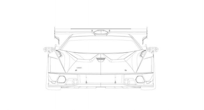 Lamborghini SCV12 Blueprints leaked, Front, dailycarblog