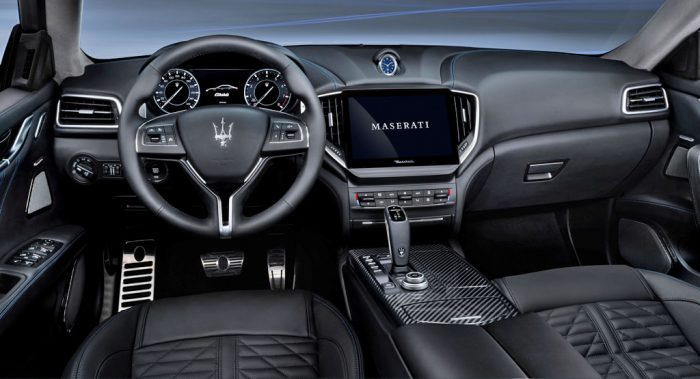 2020 Maserati Ghibli, mild-hybrid, interior, dailycarblog