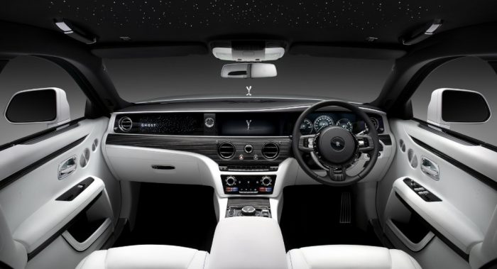 2020 Rolls Royce Ghost interior, dailycarblog.com