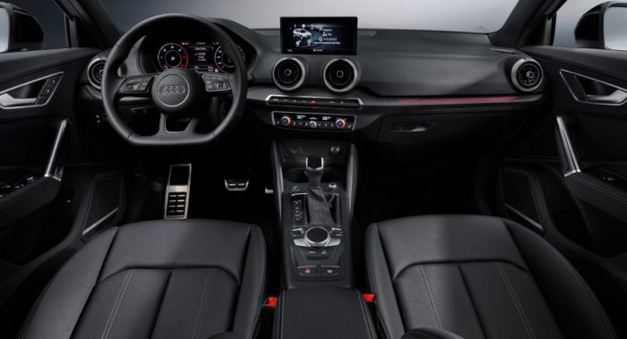 Audi Q2 updates interior dailycarblog
