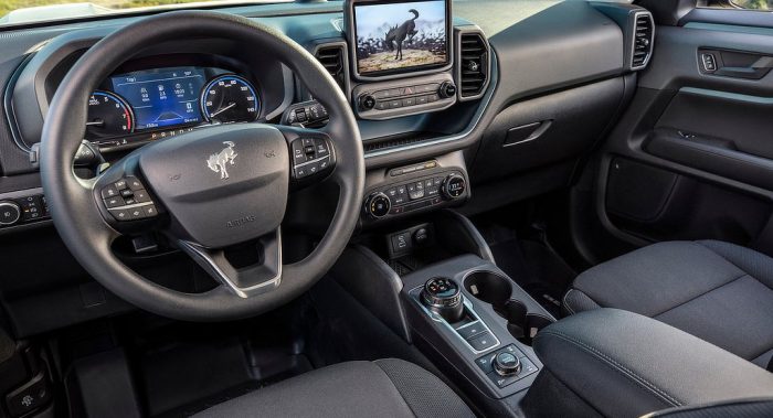 Ford Bronco 2020 interior dailycarblog