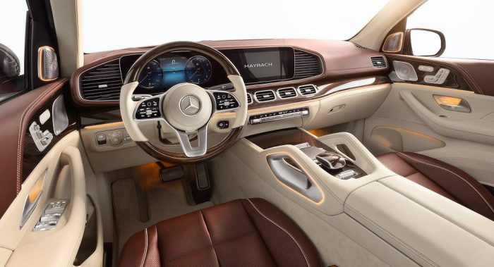 Mercedes Maybach GLS 600 interior dailycarblog