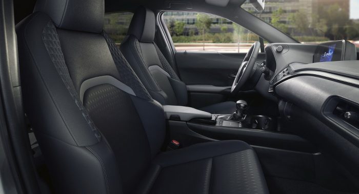 Lexus UX Premium Sport Edition interior, daily car blog