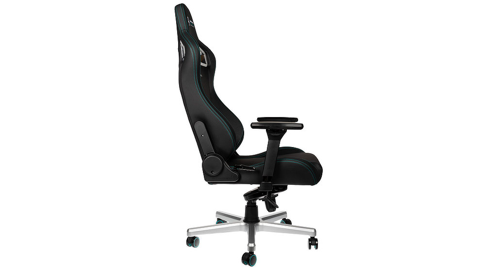 Noble Chairs Mercedes F1 Luxury Gaming Chair - Side view - Daily car blog