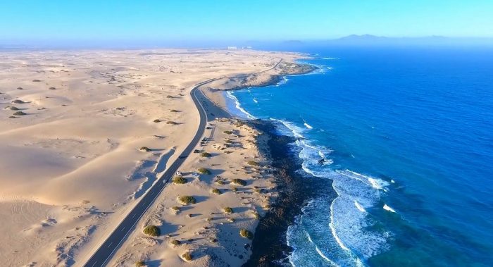 Sand Dunes of Canary islands Daily Car Blog
