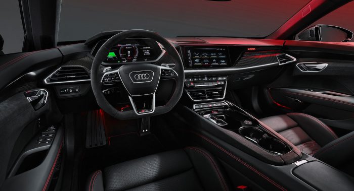 Audi e-Tron GT interior Dailycarblog