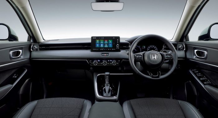 Honda HR-V interior Dailycarblog