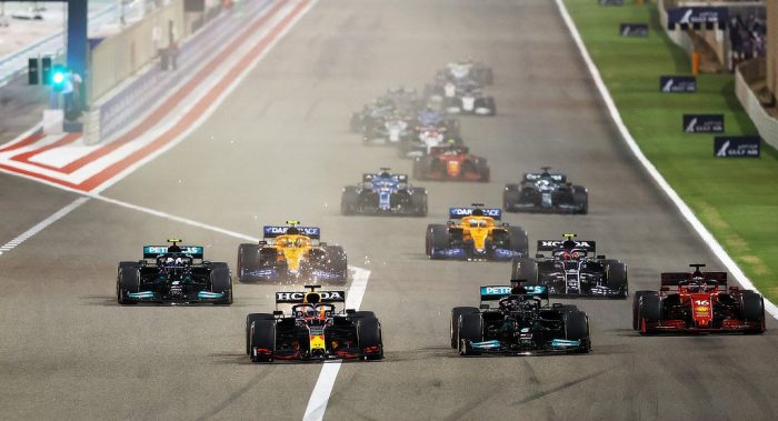2021 Bahrain Grand Prix - Race Start