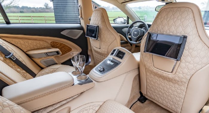 Aston Martin Lagonda Taraf Rear Interior Dailycarblog